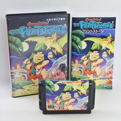 THE FLINT STONES Flintstones Mega Drive Sega 2225 md | eBay