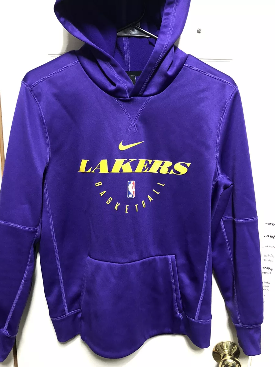 Los Angeles Lakers Nike Logo Hoodie - Youth