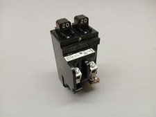 PUSHMATIC BULLDOG GOULD P2020 Twin 20 Amp Duplex With CLT Tab CIRCUIT BREAKER
