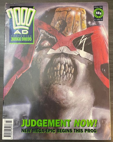2000 n. Chr. #786 --- FEATURING JUDGE DREDD! IPC/Fleetway! 1992! Sehr guter Zustand - Bild 3 von 3