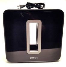 Sonos Sub Gen 1 Subwoofer W/ Power Cable | Factory Rest - Fully Tested | Black