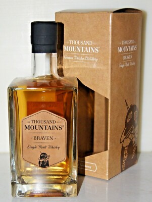 Thousand Mountains BRAVEN batch L0917 46,2% ex Kentucky Bourbon casks b #48 0.7L
