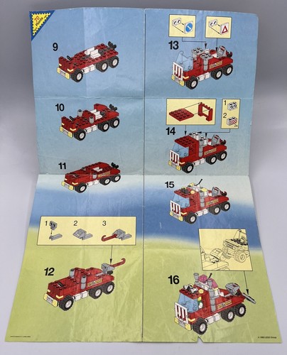 Vintage LEGO Classic Town Wrecker 6670 Rescue Rig - 98% Complete + Manual - Picture 9 of 9