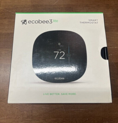 Ecobee3 Lite Smart Thermostat, App Control, EB-STATE3LT-02- NEW IN BOX