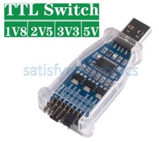 FTDI USB to 1.8V 2.5V 3.3V 5V TTL UART Switch Serial Adapter Module NEW