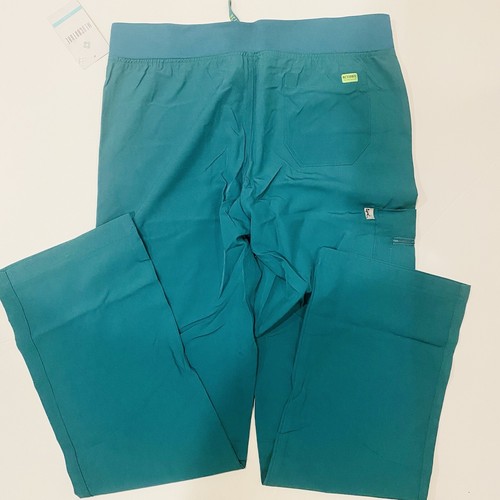 Med Couture Yoga 1 Cargo Pocket Tall Pant 8747T HNTR Hunter Green Size M - Picture 12 of 15