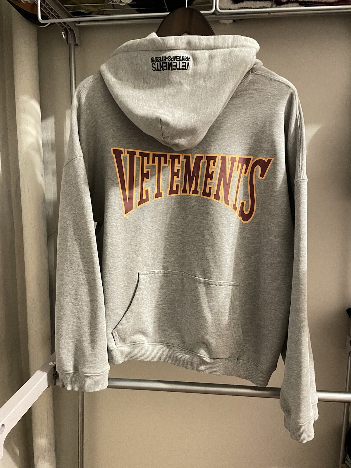 Reversible Hoodie Champion Reversible SS16 VETEMENTS CHAMPION