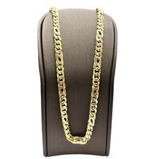 9ct 9k Yellow Gold (3x1) Birdseye Curb Chain Necklace 38.44 Grams 57cm. New