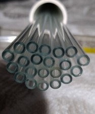 Flint Glass Tubing 4MM Outer Diameter x 24 inches or 610mm Length Pack of 21