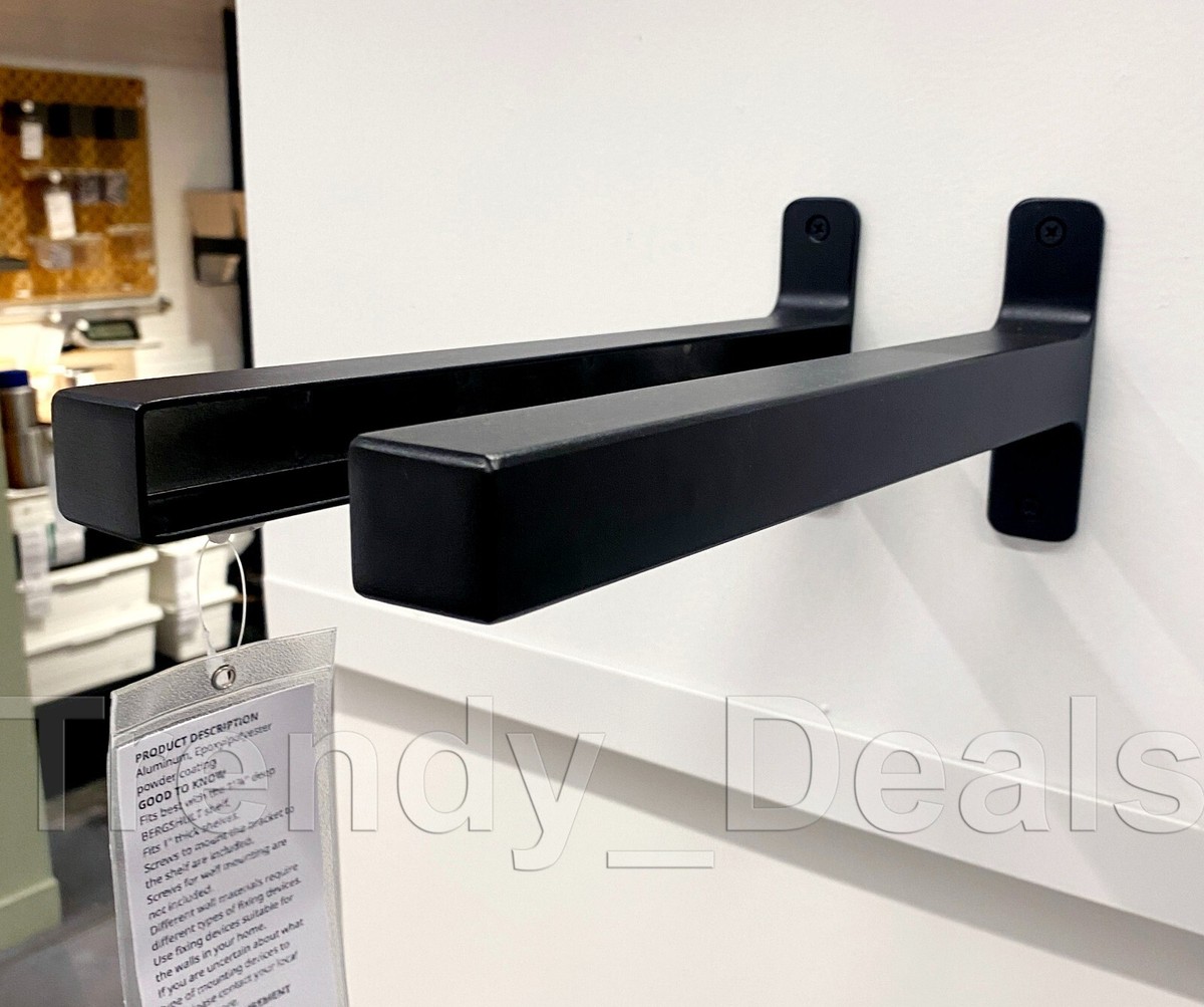 IKEA ラック 壁着けタイプ 黒 IKEA ラック 壁着けタイプ 黒 壁棚・ウォールラックの通販 - IKEA