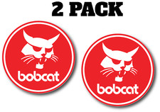 Bob Skid Steer Set Vinyl Decal Sticker 2 Pack Multi Size
