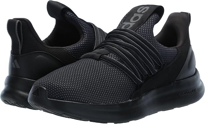 Adidas Lite Racer Adapt 7.0 WIDE Running Shoe Black Slip On