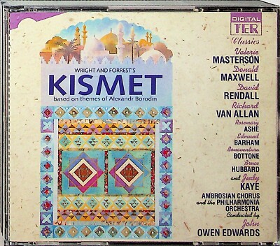 Wright & Forrest: Kismet -2-CD -John Owen Edwards (Valerie Masterson) 1990