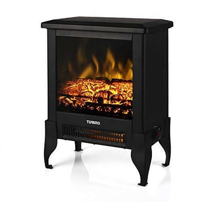 Turbro Suburbs Ts17 Compact Electric Fireplace Heater