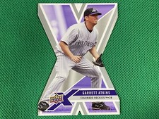 2008 Upper Deck X Die Cut #36 Garrett Atkins Colorado Rockies