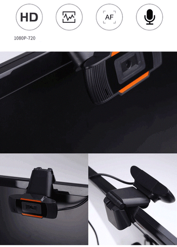 Webcam 1080P HD Camera Microphone for Computer Laptop PC Desktop - Picture 2 of 6