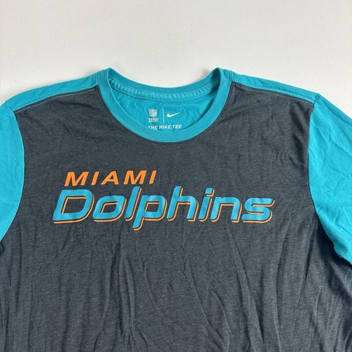 Nike Miami Dolphins T-Shirt Herren Medium On Field Apparel Grün Kurzarm Gym - Bild 4 von 7