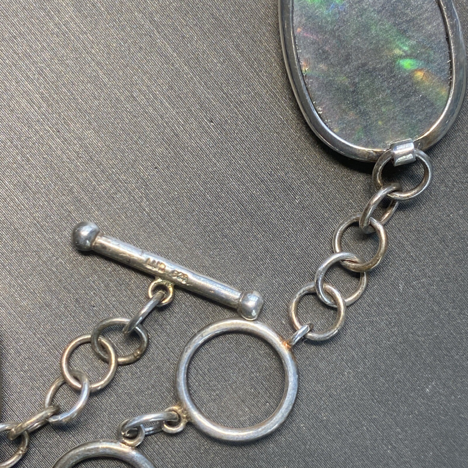 Sterling Silver Natural Abalone Shell Mermaid-cor… - image 16