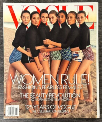 VOGUE USA MARCH 2017 | Ashley Graham, Kendall Jenner, Gigi Hadid