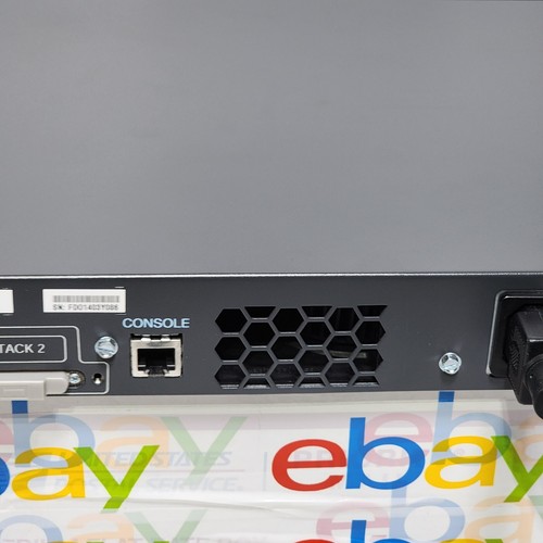 Cisco WS-C3750-24TS-S 24 Ethernet 10/100 ports Ethernet Switch - Afbeelding 9 van 12