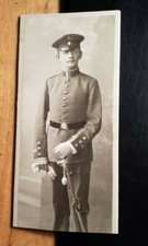 Heinrich Kestel 1904 as Lieutenant Soldier in Uniform/CDV Steffen Erlangen