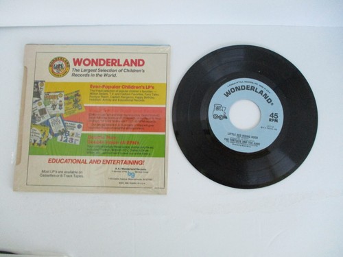 Die drei Bären: Wonderland Records WDP 2021. 45-RPM - KOSTENLOSER VERSAND - SEHR GUTER ZUSTAND + - Bild 2 von 2