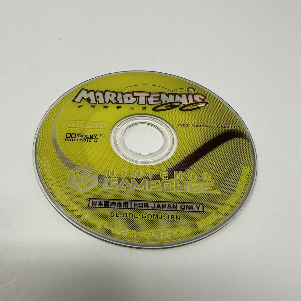 Mario Tennis GC Nintendo Gamecube NTSC-J Japan Japanese Import - Tested - Image 3 of 4