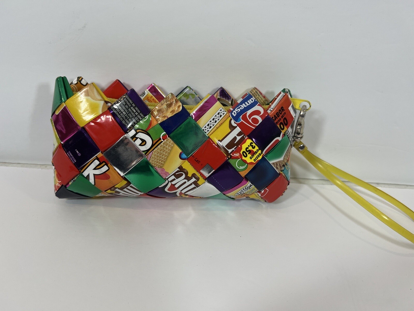 Candy Bar Wrapper Handmade Small Purse Wristlet - image 1