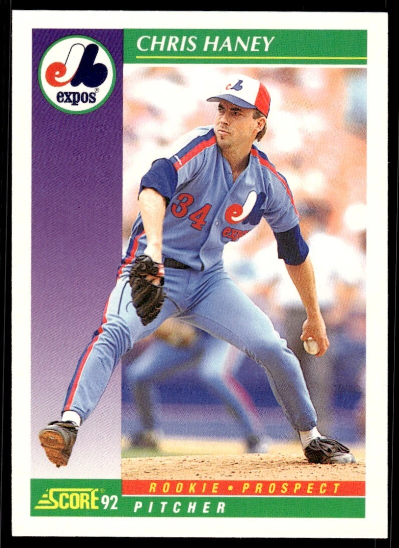 Chris Haney trading card