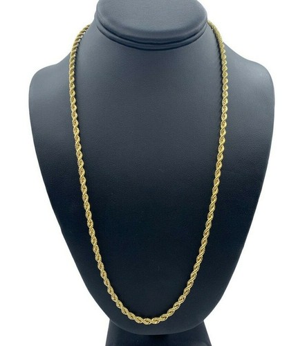10K Yellow Gold Turkey Necklace 24 