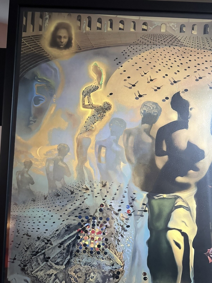額装品/Hallucinogenic Toreador/ダリ/ポスター Salvador Dali HALLUCINOGENIC TOREADOR Limited Edition Signed