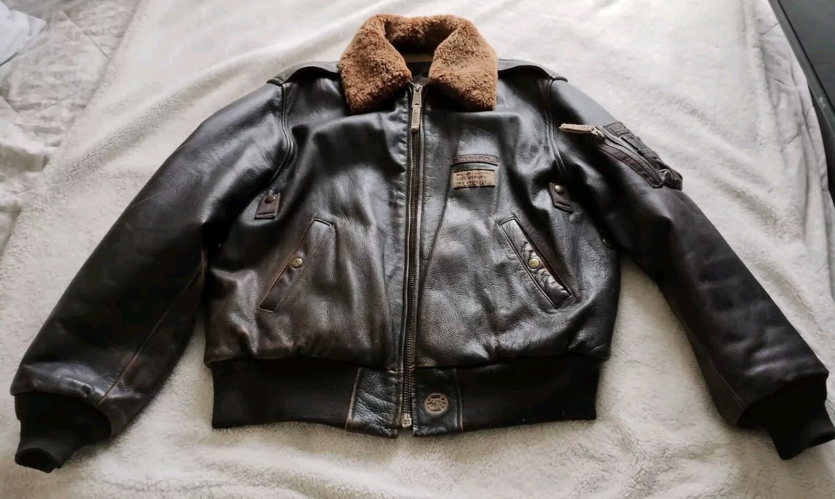Nickelson Leather Aviation Cold Weather Jacket UK