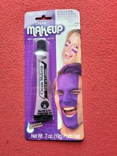 Halloween Purple Cream Makeup Sports Fan