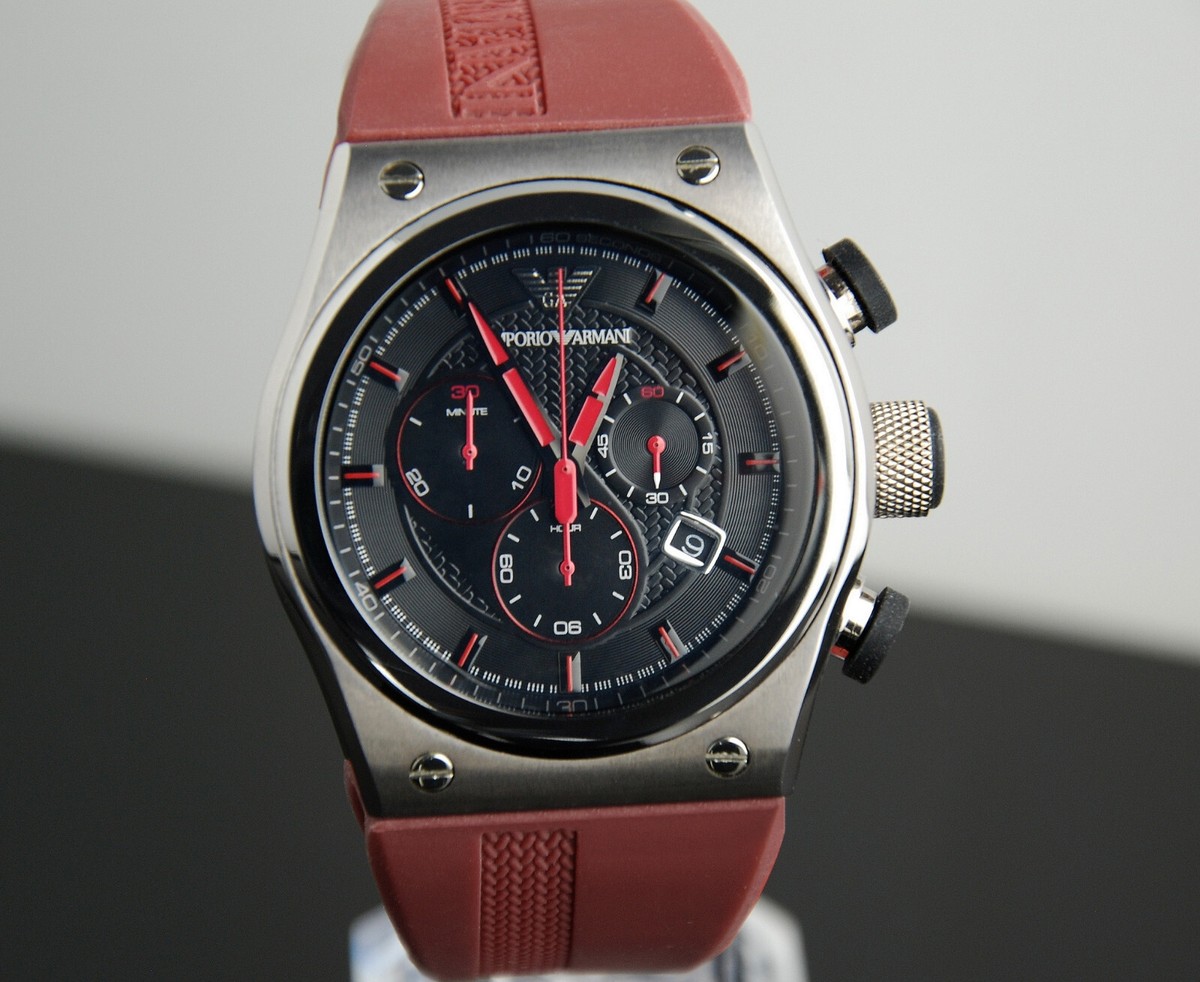 EMPORIO ARMANI MEN'S WATCH AR6105 SPORT CHRONOGRAPH LIMITED