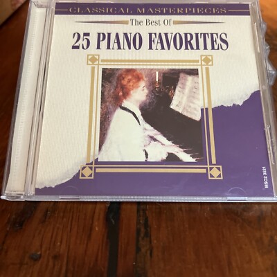 Best of 25 Piano Favorites：美品CD Tchaikovsky, Pyotr Il'yich, Brahms, Johannes, Mozart