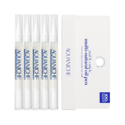 Aquaniche Nail & Cuticle Multi-natural Oil Pen 2ml*5Pcs - FREE SHIPPING