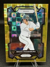 Brock Vradenburg - 2024 Panini Prizm Pandora Gold Prizm /4 Miami Marlins #153
