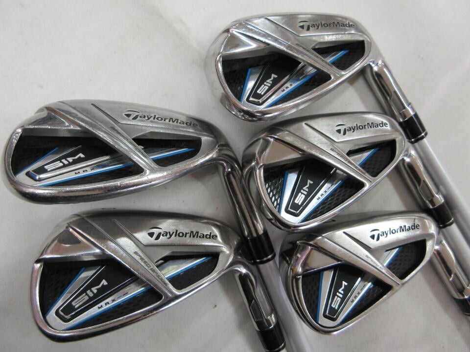 TaylorMade SIM MAX Ladies Irons #7-9.P.S(5Clubs)/TENSEI/Flex:L 