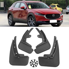 Car Front Rear Mudflap Mud Flaps Tire Fender Black for Mazda CX-30 2020-2023