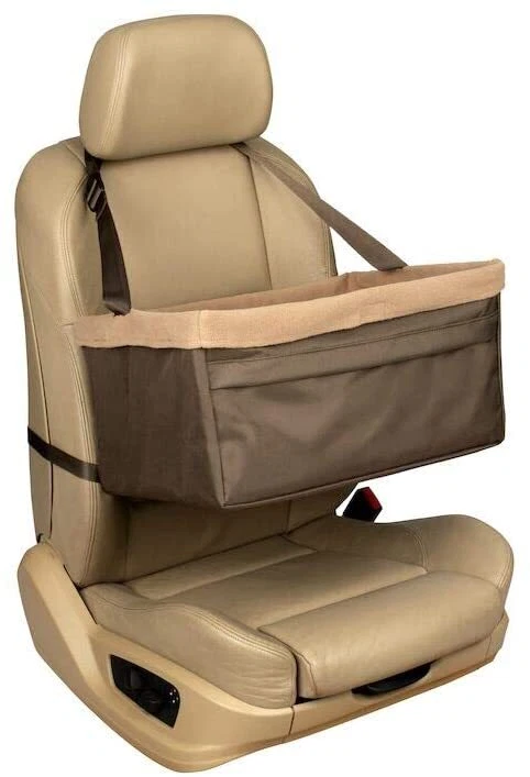 Asiento elevador lavable para mascotas Petsafe Solvit 62347 Tagalong marrón extra grande - 25 lb Foto 2 de 4