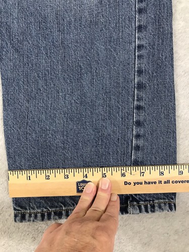American Eagle Jeans Mens 36 x 30 (36x27.5) Relaxed Straight Preppy Workwear - Picture 13 of 13