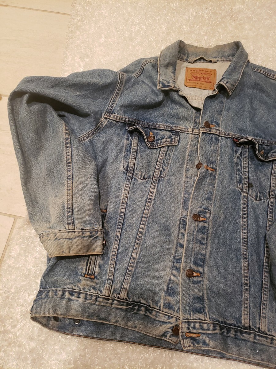 Levi's 70507₋4159 madein USA 90s Levi's 70507-4159 Black Denim Jacket Made in U.S.A. 90