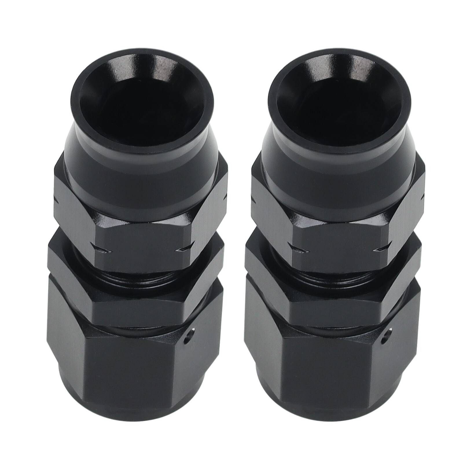 2Pcs 6AN AN6 Flare To 6AN AN6 ORB Male Fuel Rail O-Ring Fitting Adapter - Foto 11