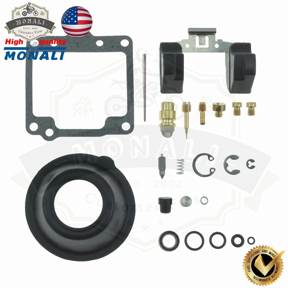 Carb Repair kit 4x For Suzuki GS850G GS850GL 80-83 GS850 Diaphragm Float-US - Image 4 of 4