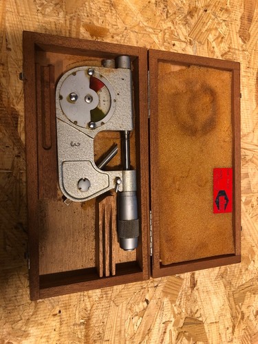 ETALON 0 to 1" PRECISION OUTSIDE INDICATING MICROMETER - .00005" - Picture 3 of 6