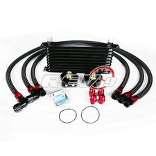 Rev9 Universal 19 Row Oil Cooler Kit With Oil Filter Relocation Kit Na Turbo Jdm