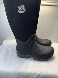 comfortable rubber work boots