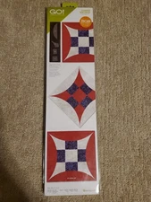 Accuquilt Glorified Nine Patch Fabric Cutting Die 55557 Brand New 