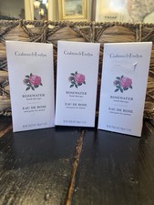 Crabtree Evelyn ROSEWATER Hand Therapy 3.5 oz LOT x 3 NEW SEALED Lotion Huge