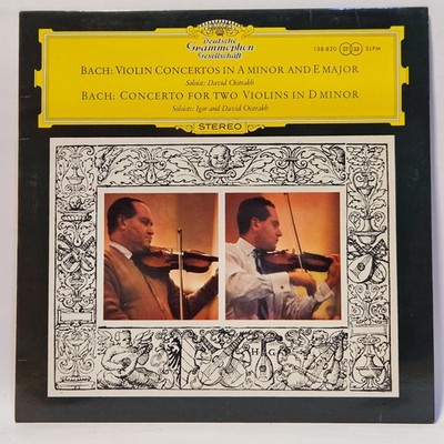 Johann Sebastian Bach - Violinkonzerte In A-moll Und E-dur / Konzert Für Zwei EX